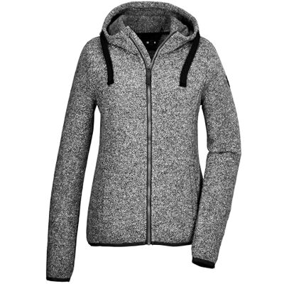 G.I.G.A. DX por killtec Chaqueta de forro polar jacquard reciclada para mujer - Chaqueta G.I.G.A. DX por killtec Chaqueta de forro polar jacquard reciclada para mujer - Chaqueta