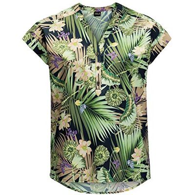 Jack Wolfskin Blusa para Mujer Paradise Midnight Blue All Over. S Jack Wolfskin Blusa para Mujer Paradise Midnight Blue All Over. S
