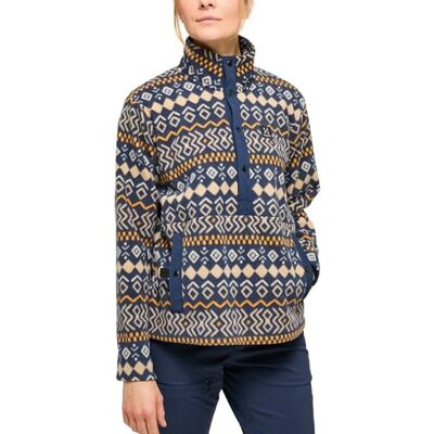 Haglöfs HAGLOFS _5PL Mora Mid Sweatshirt Mujer Sunny Yellow/Sand Tamaño M Haglöfs HAGLOFS _5PL Mora Mid Sweatshirt Mujer Sunny Yellow/Sand Tamaño M