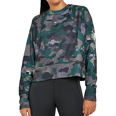 Nike Sudadera Rebel Dy All in FC Crew Camo para Mujer Nike Sudadera Rebel Dy All in FC Crew Camo para Mujer