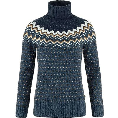 Fjällräven 84792-560-555 Övik Knit Roller Neck W Sweatshirt Mujer Navy-Dark Navy Tamaño M Fjällräven 84792-560-555 Övik Knit Roller Neck W Sweatshirt Mujer Navy-Dark Navy Tamaño M