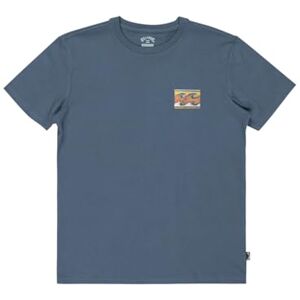 BILLABONG Crayon Wave SS Kids Camiseta, China Blue, 14 años para Niños BILLABONG Crayon Wave SS Kids Camiseta, China Blue, 14 años para Niños