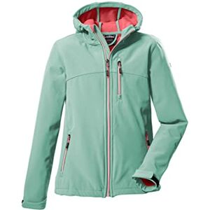 Killtec Girls Softshell Jacke, Chaqueta softshell/chaqueta exterior con capucha Niñas, mint, 164 Killtec Girls Softshell Jacke, Chaqueta softshell/chaqueta exterior con capucha Niñas, mint, 164