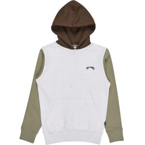 BILLABONG Sudadera Polar Arch Block PO Kids para niño, Color Blanco, Talla XS/8 BILLABONG Sudadera Polar Arch Block PO Kids para niño, Color Blanco, Talla XS/8