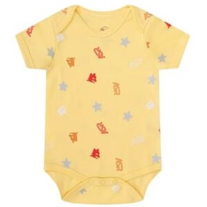 AS Roma ASR-BST-23 Body de Cuerpo Entero, niño Unisex, Amarillo, 3-6 MESI AS Roma ASR-BST-23 Body de Cuerpo Entero, niño Unisex, Amarillo, 3-6 MESI