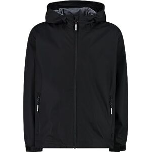 CMP Chaqueta infantil con capucha fija, Negro, 116 CMP Chaqueta infantil con capucha fija, Negro, 116