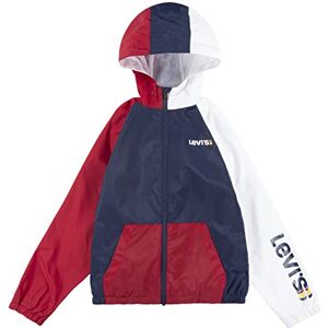 Levi's Lvb color block wind jacket Niños Azul (Azul a Cuadros) 16 años Levi's Lvb color block wind jacket Niños Azul (Azul a Cuadros) 16 años