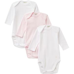 United Set 3 Body Pelele para bebé y niño, Color Blanco, 12 Meses para Bebés United Set 3 Body Pelele para bebé y niño, Color Blanco, 12 Meses para Bebés