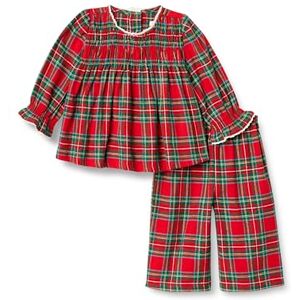 Amazon Essentials x Sofia Grainge Conjunto de franela de manga larga Niña, Rojo Cereza Patrón A Cuadros Navideño, 4 años Amazon Essentials x Sofia Grainge Conjunto de franela de manga larga Niña, Rojo Cereza Patrón A Cuadros Navideño, 4 años