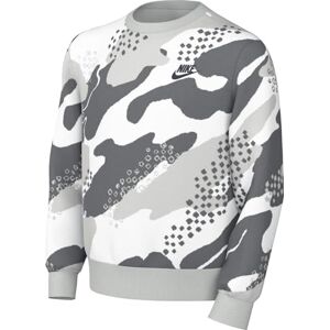 Nike -025 K Club FLC HBR Crew Camo Sweatshirt Unisex Photon Dust/White/Anthracite Tamaño XS Nike -025 K Club FLC HBR Crew Camo Sweatshirt Unisex Photon Dust/White/Anthracite Tamaño XS