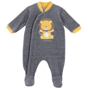 Chicco Mono de Chenilla, Con Abertura En La Parte Delantera, Bebé-Niños, Gris, 1 meses, Diseñado en Italia Chicco Mono de Chenilla, Con Abertura En La Parte Delantera, Bebé-Niños, Gris, 1 meses, Diseñado en Italia