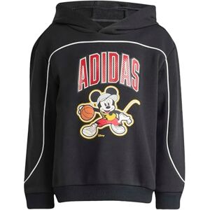 Adidas Unisex Bambini e Ragazzi Disney Mickey Mouse Hooded Sweatshirt, Black/Off White, 5-6 Years Adidas Unisex Bambini e Ragazzi Disney Mickey Mouse Hooded Sweatshirt, Black/Off White, 5-6 Years