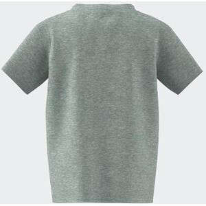 Adidas Niños 3 Stripes Camiseta de manga corta, Medium Grey Heather/White, 12/18 meses Adidas Niños 3 Stripes Camiseta de manga corta, Medium Grey Heather/White, 12/18 meses