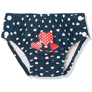 Playshoes Pantalones de pañales con protección UV Unisex niños, Corazones para Abotonar, 74-80 Playshoes Pantalones de pañales con protección UV Unisex niños, Corazones para Abotonar, 74-80