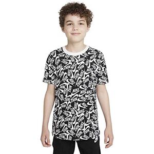 Nike B Nsw Tee Futura Aop, T Shirt Niños, Black/white, 8 Años Nike B Nsw Tee Futura Aop, T Shirt Niños, Black/white, 8 Años