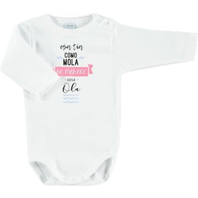 BABIDU Body Bebé Personalizado con Frases Divertidas y Originales Para Papá, Mamá, Tía, Padrinos y Abuelos Body Bebé Manga Larga 100% Algodón Regalo Recién Nacido Ropa Bebé Niño y Niña Unisex BABIDU Body Bebé Personalizado con Frases Divertidas y Originales Para Papá, Mamá, Tía, Padrinos y Abuelos Body Bebé Manga Larga 100% Algodón Regalo Recién Nacido Ropa Bebé Niño y Niña Unisex