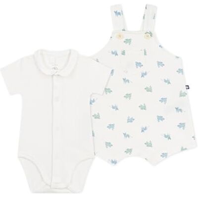 Petit Bateau Pequeño barco ropa día mixta bebé, MARSHMALLOW/MULTICO, 3 mes Petit Bateau Pequeño barco ropa día mixta bebé, MARSHMALLOW/MULTICO, 3 mes