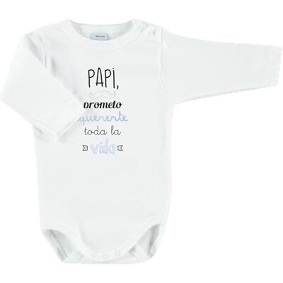 BABIDU Body Bebé Personalizado con Frases Divertidas y Originales Para Papá, Mamá, Tía, Padrinos y Abuelos Body Bebé Manga Larga 100% Algodón Regalo Recién Nacido Ropa Bebé Niño y Niña Unisex BABIDU Body Bebé Personalizado con Frases Divertidas y Originales Para Papá, Mamá, Tía, Padrinos y Abuelos Body Bebé Manga Larga 100% Algodón Regalo Recién Nacido Ropa Bebé Niño y Niña Unisex