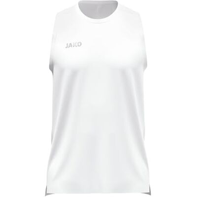 JAKO Camiseta de Tirantes para niños Light Flow, Color Blanco, 164 JAKO Camiseta de Tirantes para niños Light Flow, Color Blanco, 164