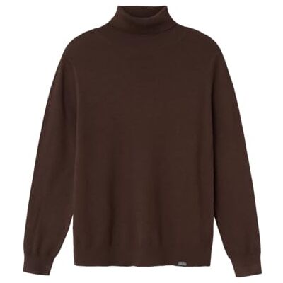 NAME IT Jersey de Punto Boy de Cuello Alto, Bracken, 146-152 NAME IT Jersey de Punto Boy de Cuello Alto, Bracken, 146-152