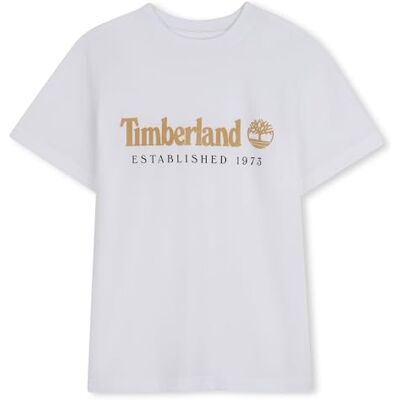 Timberland Camiseta Niño Blanco 16 Años Timberland Camiseta Niño Blanco 16 Años