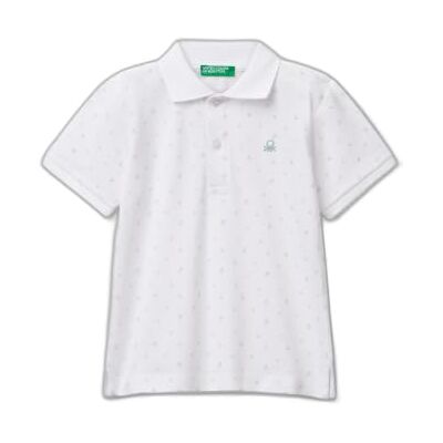 United Polo para niños y jóvenes, Color Blanco., 2 años United Polo para niños y jóvenes, Color Blanco., 2 años