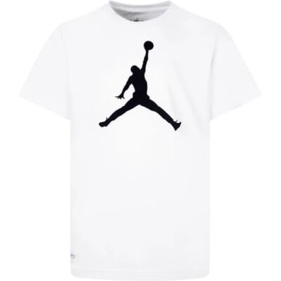 Jordan T-Shirt Boy M/C Bianco Logo Nero 954293-001SizeXL Jordan T-Shirt Boy M/C Bianco Logo Nero 954293-001SizeXL