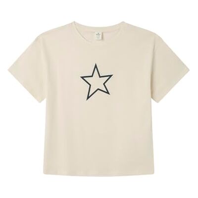 SPRINGFIELD Nueva Camisa De Estructura con Bordado De Árboles, Blanco, 5-6 SPRINGFIELD Nueva Camisa De Estructura con Bordado De Árboles, Blanco, 5-6