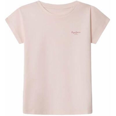 Pepe Jeans Gigi T-Shirt, Rosa (Rosa Tierna), 16 Años Chica Pepe Jeans Gigi T-Shirt, Rosa (Rosa Tierna), 16 Años Chica