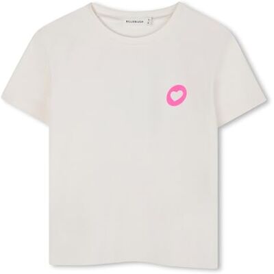 Billieblush Camiseta para niña, Blanco, 8 años Billieblush Camiseta para niña, Blanco, 8 años