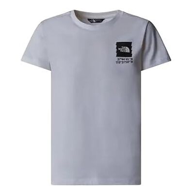THE NORTH FACE Coordinates Graphic S/S Camiseta para niños TNF White 140 THE NORTH FACE Coordinates Graphic S/S Camiseta para niños TNF White 140