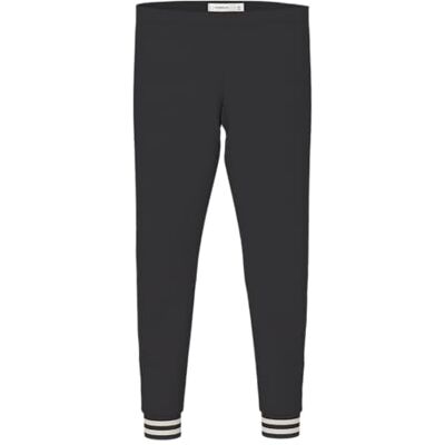 NAME IT NKFNODAVINA Sweat Legging BRU, Leggings Niñas, Black, NAME IT NKFNODAVINA Sweat Legging BRU, Leggings Niñas, Black,