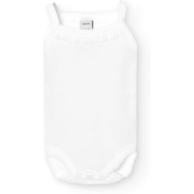 BABIDU Body Bebé Tirantes Finos Algodón 100% Suave y Transpirable, Body Bebé Niña Recién Nacida con Volantes, Ropa Bebé Cómoda Primera Puesta, Body sin Mangas, Uso Diario Básico Verano BABIDU Body Bebé Tirantes Finos Algodón 100% Suave y Transpirable, Body Bebé Niña Recién Nacida con Volantes, Ropa Bebé Cómoda Primera Puesta, Body sin Mangas, Uso Diario Básico Verano