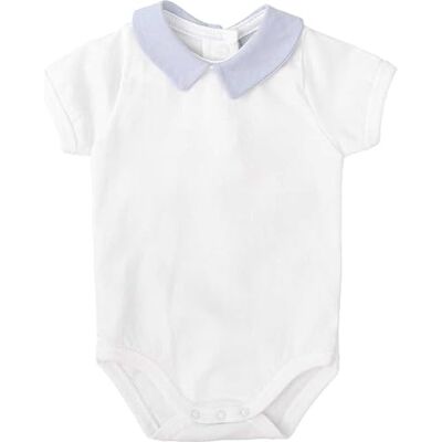 BABIDU Body Bebé Cuello Bebé Redondo Liso Azul Claro, Manga Corta, Algodón 100% Suave e Hipoalergénico, Cierre con Corchetes en Entrepierna, Ropa Primera Puesta Recién Nacido Unisex BABIDU Body Bebé Cuello Bebé Redondo Liso Azul Claro, Manga Corta, Algodón 100% Suave e Hipoalergénico, Cierre con Corchetes en Entrepierna, Ropa Primera Puesta Recién Nacido Unisex
