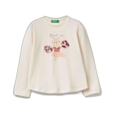 United Camiseta M/L, Color Blanco., 2 años United Camiseta M/L, Color Blanco., 2 años