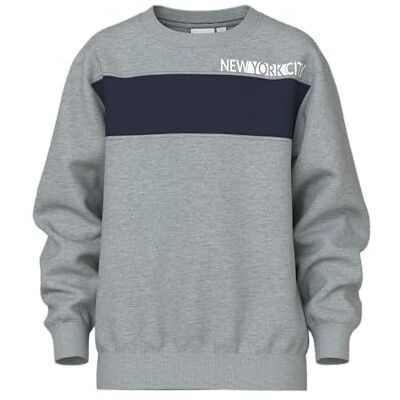 NAME IT Nkmvance LS Nreg Sweat BRU, Gris, 116 NAME IT Nkmvance LS Nreg Sweat BRU, Gris, 116