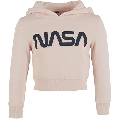Tee Niñas Kids NASA Cropped Hoody Capucha Not Applicable, Rosa (Pink 00185), 152 (Talla del Fabricante: 146/152) Tee Niñas Kids NASA Cropped Hoody Capucha Not Applicable, Rosa (Pink 00185), 152 (Talla del Fabricante: 146/152)