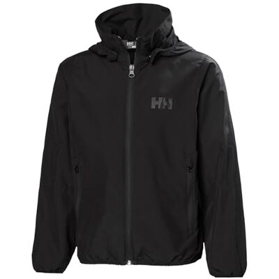 Helly Hansen Junior Unisex Chaqueta Flight Light, 10, Negro Helly Hansen Junior Unisex Chaqueta Flight Light, 10, Negro