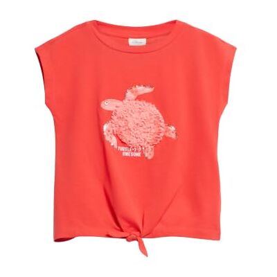 s.Oliver Camiseta para niña 2179339 (Paquete de 1), Rojo, 92 s.Oliver Camiseta para niña 2179339 (Paquete de 1), Rojo, 92