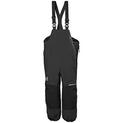 Helly Hansen K Shelter 2 Bib Peto, Unisex niños, Negro (Ebony), 3 años Helly Hansen K Shelter 2 Bib Peto, Unisex niños, Negro (Ebony), 3 años
