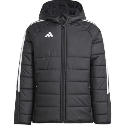 Adidas Unisex niños Tiro24 Winter Kids Coat, black/white, 13-14 Years Adidas Unisex niños Tiro24 Winter Kids Coat, black/white, 13-14 Years