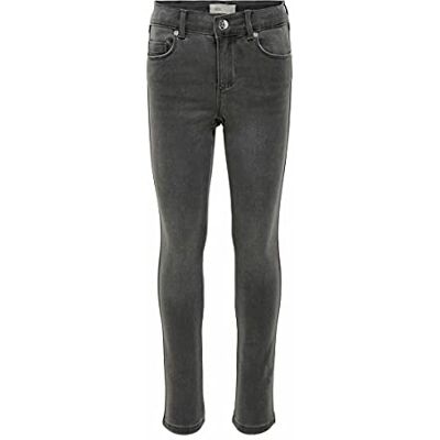 ONLY Konroyal Life Reg Skinny Bj312 Noos Jeans, Niñas, Dark Grey Denim, 158 ONLY Konroyal Life Reg Skinny Bj312 Noos Jeans, Niñas, Dark Grey Denim, 158