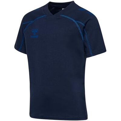 hummel hmlMOVE 2.0 Camiseta S, S, para niños, Azul Marino, 152 hummel hmlMOVE 2.0 Camiseta S, S, para niños, Azul Marino, 152