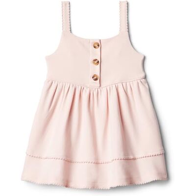 Amazon Essentials x Sofia Grainge Vestido Informal de Algodón Entallado y con Vuelo Bebé-Niñas, Rosa Claro, 3-6 meses Amazon Essentials x Sofia Grainge Vestido Informal de Algodón Entallado y con Vuelo Bebé-Niñas, Rosa Claro, 3-6 meses