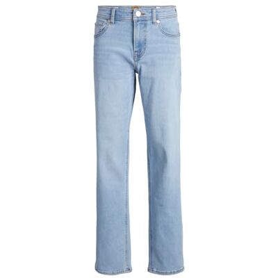 JACK & JONES JUNIOR Jjiclark Jjorig Stretch Sq 702 Sn Moda juvenil Pantalones Cortos, Azul Denim, 176 para Niños JACK & JONES JUNIOR Jjiclark Jjorig Stretch Sq 702 Sn Moda juvenil Pantalones Cortos, Azul Denim, 176 para Niños