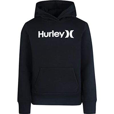 Hurley Hrlg One & Only Fleece Hoodie, Sudadera Con Capucha Niñas, Preta (Black), 4 Años Hurley Hrlg One & Only Fleece Hoodie, Sudadera Con Capucha Niñas, Preta (Black), 4 Años