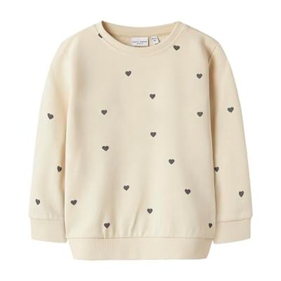 NAME IT Niñas Nmfvalba LS Sweat UNB Noos, Summer Sand, 92 NAME IT Niñas Nmfvalba LS Sweat UNB Noos, Summer Sand, 92