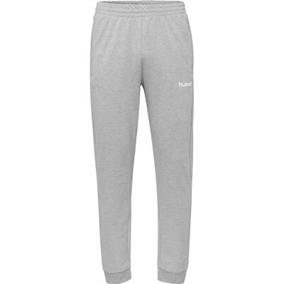 hummel HMLGO Kids Cotton Pant Color: Grey Melange_Talla: 176 hummel HMLGO Kids Cotton Pant Color: Grey Melange_Talla: 176