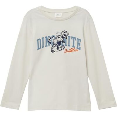 s.Oliver Junior Camiseta de Manga Larga, 9001, 128-134 Grande para Niños s.Oliver Junior Camiseta de Manga Larga, 9001, 128-134 Grande para Niños