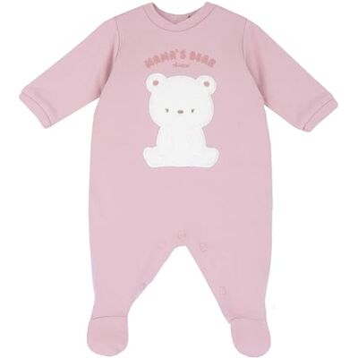 Chicco Chico Monos con abertura en la mitad de la pierna, Bebé Unisex, Rosa (1), 3 meses Chicco Chico Monos con abertura en la mitad de la pierna, Bebé Unisex, Rosa (1), 3 meses